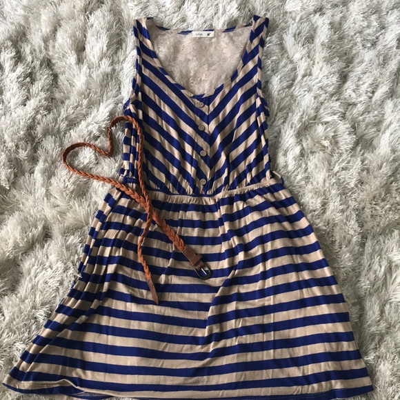 Edge Dresses & Skirts - Donated‼️⭐️ Stripe Cotton Dress